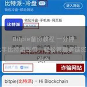 Bitpie备份教程 一分钟上手比特派钱包，轻松管理多链资产