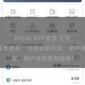 Bitpie APP直连 比特派钱包最新版本更新：功能全面升级，用户体验更加顺畅！