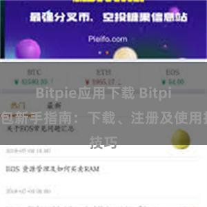 Bitpie应用下载 Bitpie钱包新手指南：下载、注册及使用技巧