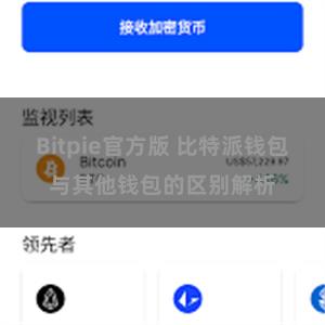 Bitpie官方版 比特派钱包与其他钱包的区别解析