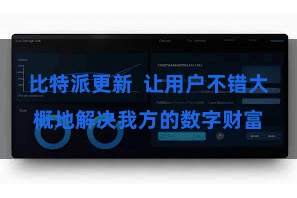 比特派更新  让用户不错大概地解决我方的数字财富