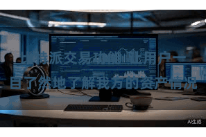 比特派交易功能  让用户一目了然地了解我方的资产情况
