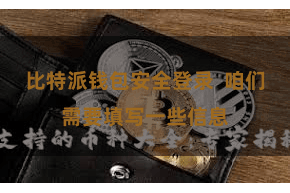 比特派钱包安全登录  咱们需要填写一些信息