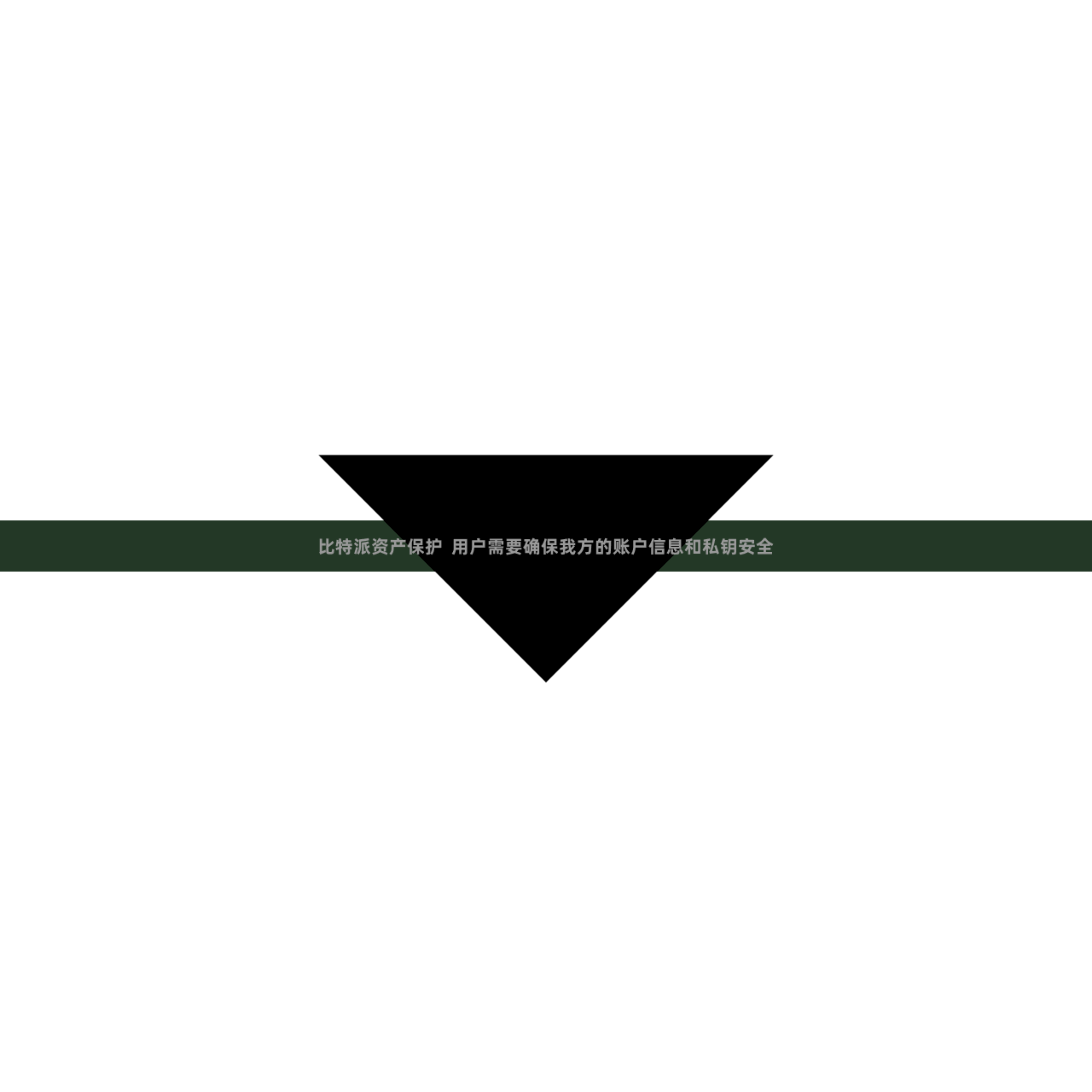 比特派资产保护  用户需要确保我方的账户信息和私钥安全